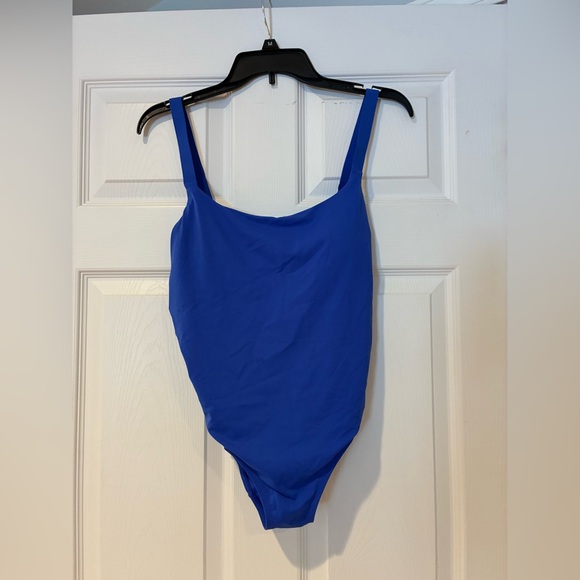 Athleta Swimsuit Hermosa One Piece Cerulean Blue Womens - Picture 5 of 8